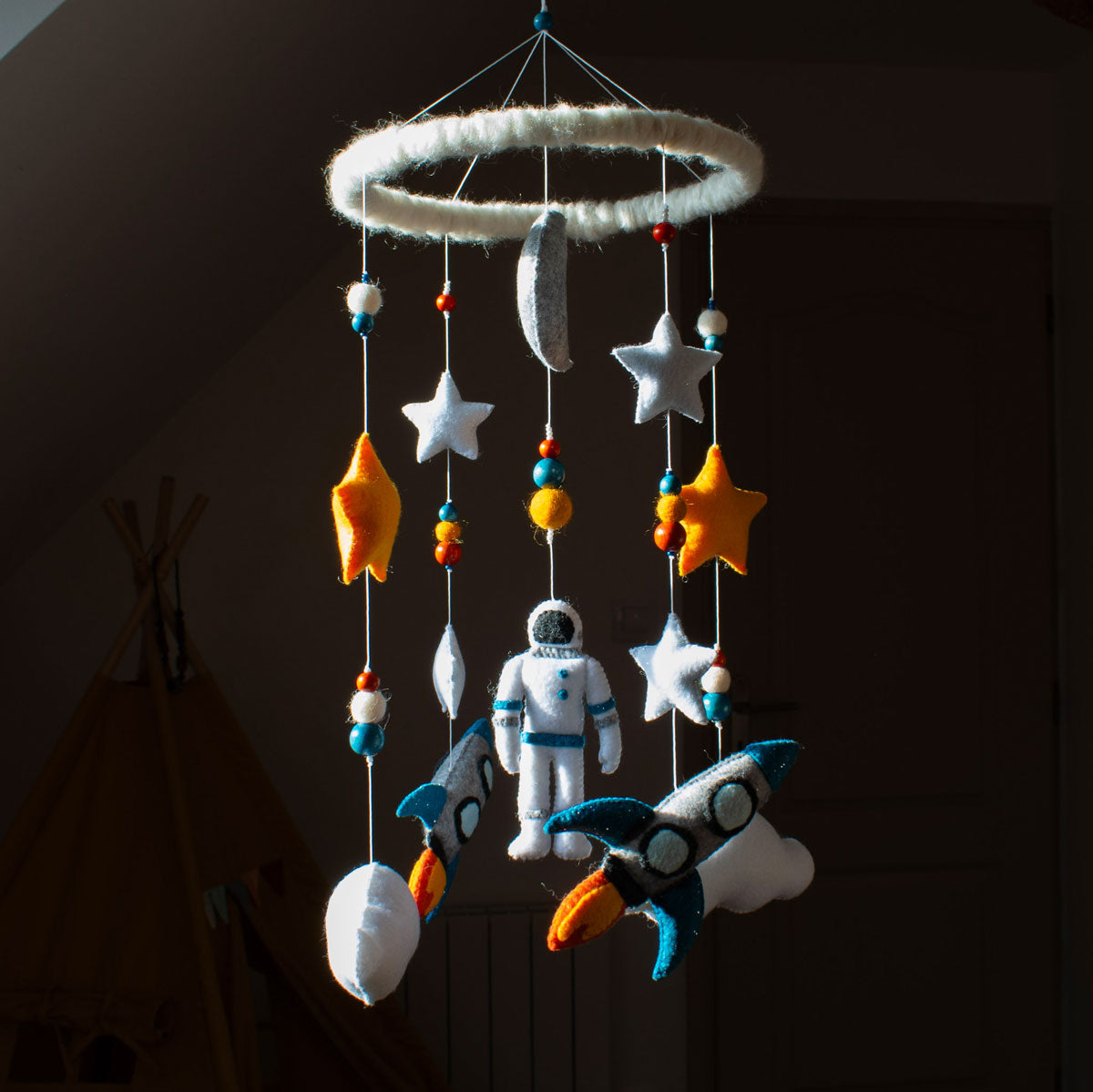 mobile astronaute étoiles